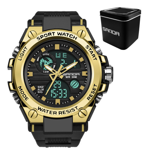 Reloj Hombre Sanda 739 Waterproof Shock Relogio Hombre 2022