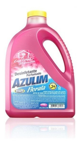 Desinfetante Perfumado Azulim- Stasrt 5l Fragrância Florata