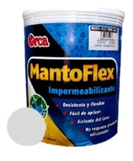 Pintura Elastomérica Impermeabilizante Mantoflex Galónblanco