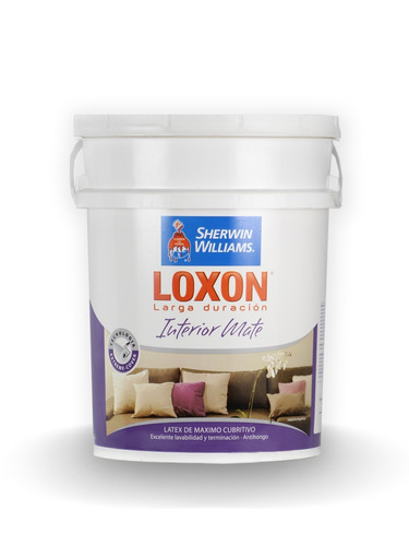 Loxon Pintura Latex Interior Mate Sherwin X20lts Liberato