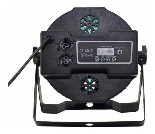 Foco Par 36 Led Rgb Dmx Luces Fiestas Audioritmico