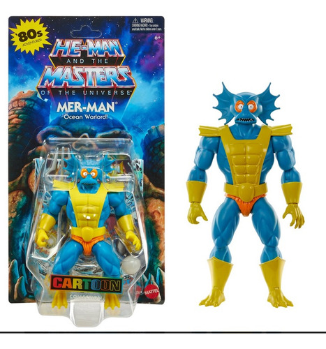 Mer-man Masters Of The Universe Cartoon (Usado)