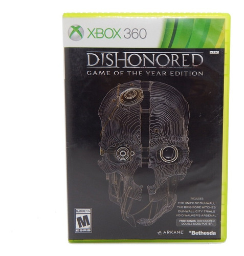 Dishonored Game Of The Year Edition Xbox 360 Goty Xbox360