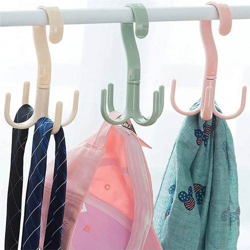 Gancho Para Bufandas Y Ropa, Gancho Para Guardar Bolsos