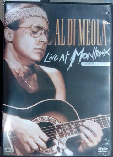 Al Di Meola. Live At Montreux. Dvd Original Usado. Qqf. Ag.