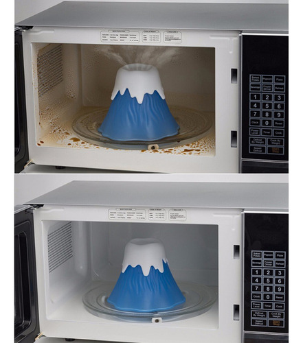 Limpiador De Microondas Kitchen Erupting Volcano