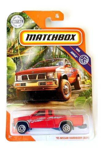 Matchbox 95 Nissan Hardbody Camioneeta Pick Up Metal