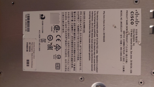 Switch Cisco Administrable Capa L3