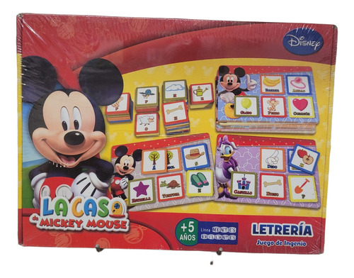 Juego De Ingenio La Casa De Mickey Mouse Letreria Srj