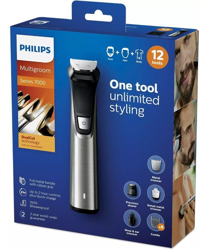 Cortabarba Philips Mg7735/15 Kit 12 En 1