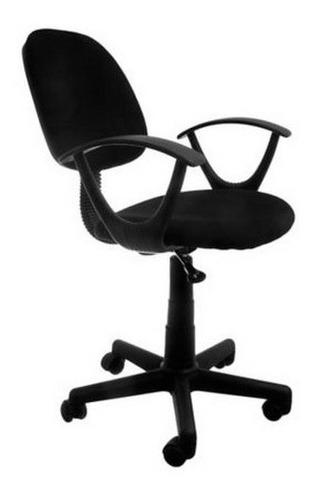 Silla De Oficina Hm-1006 Negra Regulable