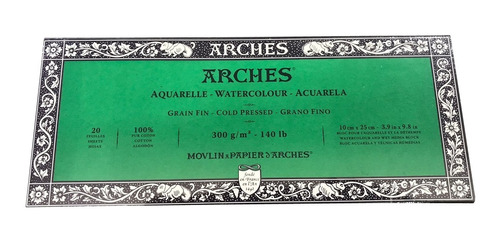 Block Arches 10x25 Grano Fino 100% ALG 300g/m 20h