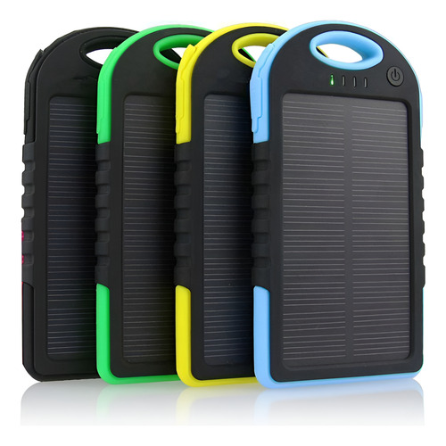 Cargador Solar Banco De Energia 6800 Mah Cargador Portati Color Variado