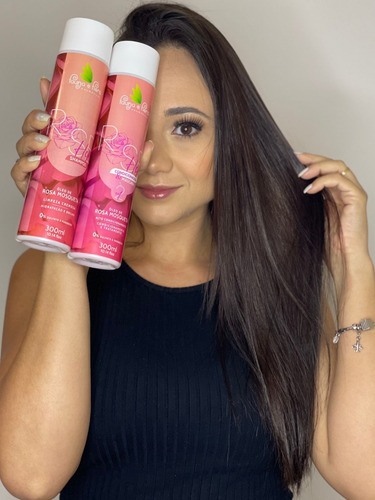 Kit Shampoo E Condicionador, Mascara 2 Em 1 Rose Hip 300ml