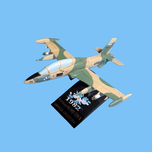Aermacchi Mb-339 Maqueta Avión A Escala Argentino Malvinas