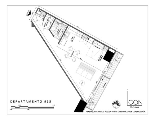 Venta Ultimo Depa Tipo Loft Listo Para Habitar Con Cajon De Estac En Icon Roma A Estrenar.