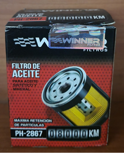 Filtro Aceite Winner Ph-2867 Ford Laser/ Lancer