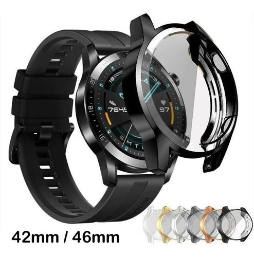 Carcasa Protectora Huawei Watch Gt2 Protector Pantalla Mica
