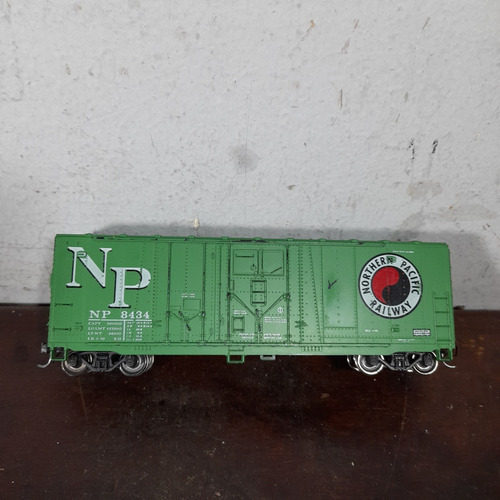 Imagem 2 de 10 de Escala Ho Vagão Norther Pacific Railway Np 8434 Ótimo Estado