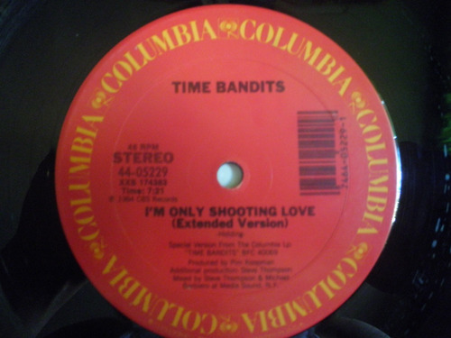 Remix Vinyl Imp Time Bandits - I'm Only Shooting Love (1985)