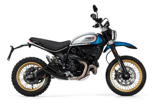 Forro Moto Broche + Ojillos Scrambler Desert Sled 2018