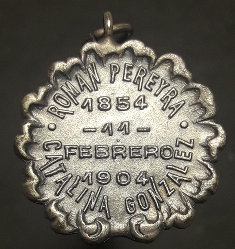 Pequeña Medalla Souvenir 1904 Bellagamba & Rossi 