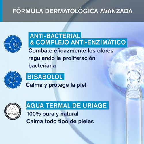 Desodorante Gentle 50ml De Uriage