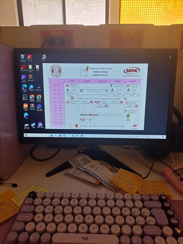 Monitor De Computadora 20'' Fhd Led Pantalla Hdmi+vga 75hz Negro (Usado)