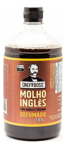 Molho Inglês Defumado Tradicional 1l - Chefn'boss