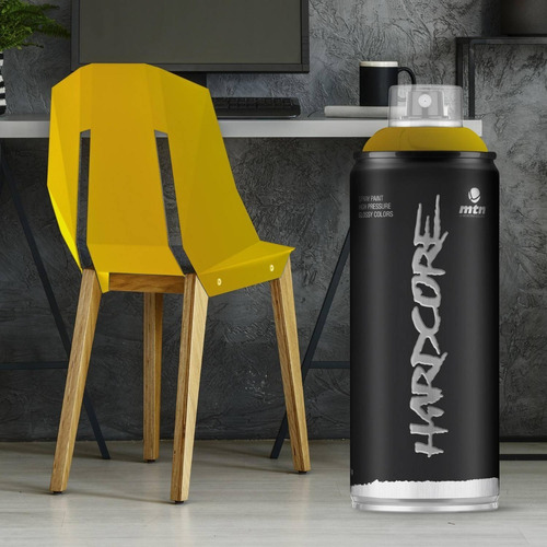 Pintura En Spray Brillante Oro Metalico 400ml Afj