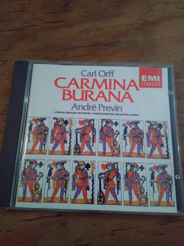 Carl Orff Carmína Burana, Andre Previn