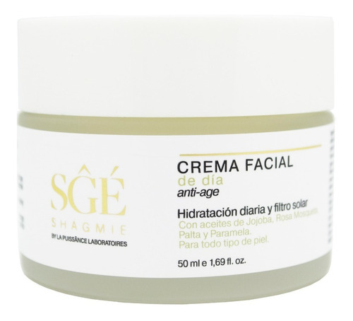 La Puissance Shagmie Crema Facial De Dia Hidratante Anti Age Tipo de piel Todo tipo de piel