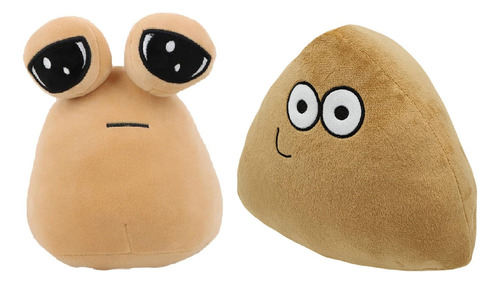 2pcs Peluche Juego Mi Mascota Alien Pou Pou Muñeca Regal [u]