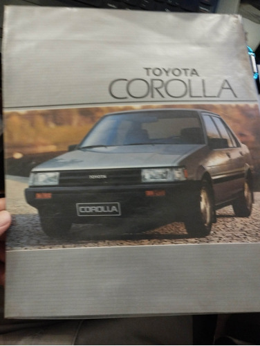 Follleto Catálogo Original Impreso Colección Toyota Corolla 