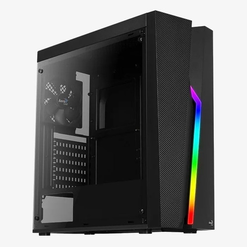 Gabinete Gamer Aerocool Bolt Rgb Acrilico Ventilador 120mm