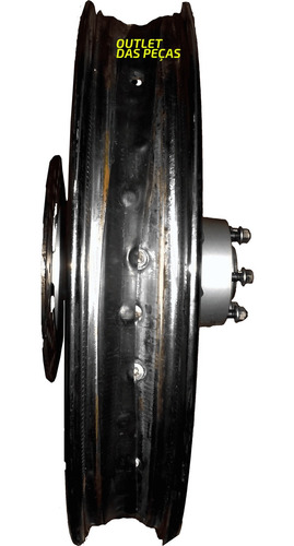Imagem 3 de 10 de Roda Traseira Crosser 150 A Disco (2018 2019 2020 E 2021)