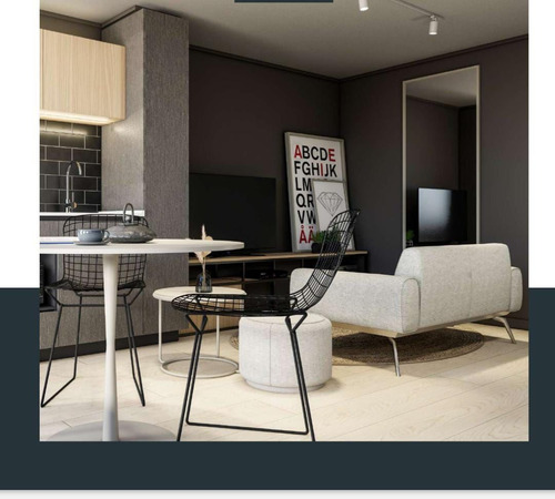 Departamento En Venta De 1 Dorm. En Santiago