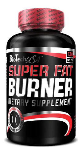 Quemador De Grasas Fatburner Super 120 Caps