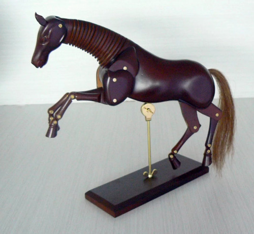 Caballo Articulado Madera 30 Cm Stationery (12295)