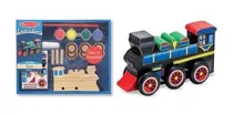 Comprar Melissa & Doug Decora Tu Propio Kit De Tren Artesanal De Mad