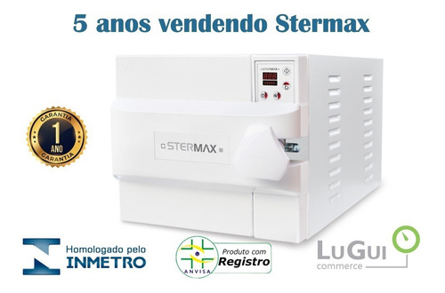 Imagem 2 de 6 de Autoclave Esterilizadora Extra Digital 21 Litros Stermax 220