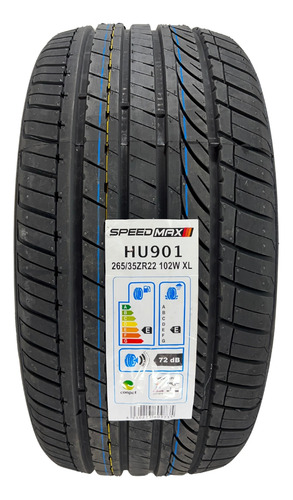 Kit 2 Pneus Speedmax Hu901 Xl Hilux Sw4 Aro22 265/35r22 102w
