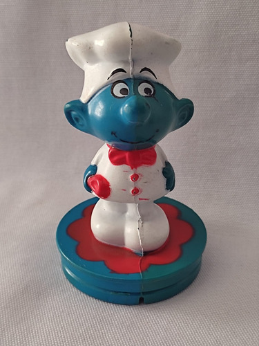 Pitufo Chef Los Pitufos Peyo Vintage (Usado)