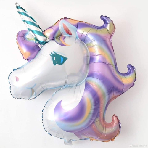 Globo Forma Unicornio Celebración Cumpleaños Fiesta