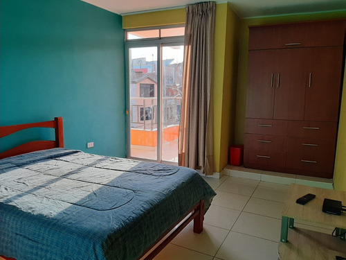 Habitación Amoblada En Los Olivos