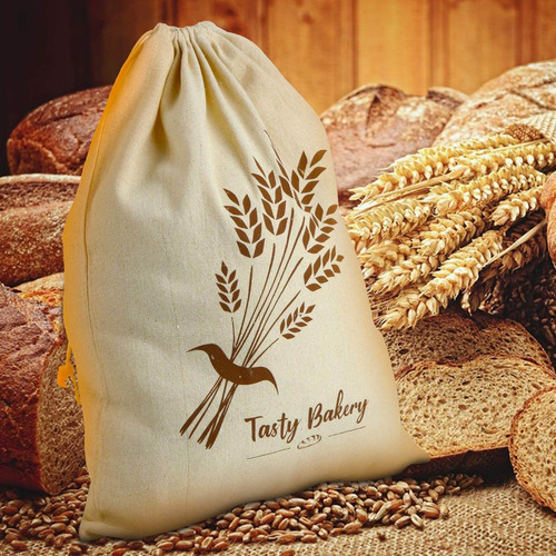 Bolsas de pan de lino 2 unidades almacenamiento de pan de baguette reutilizable ideal para pan casero sin blanquear 8 x 27 pulgadas 