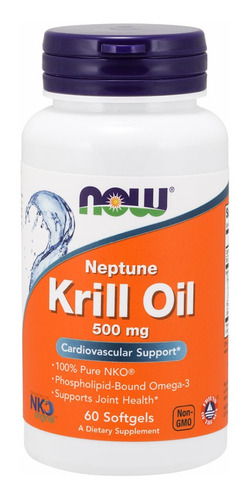 Now Krill Oil X 60 Caps Blandas