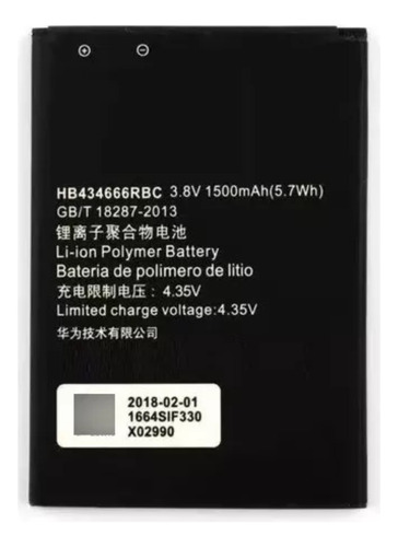 Bateria Compatible Con Modem Wifi Huawei Modelo Hb434666rbc
