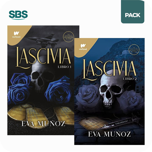 Lascivia 1 Y 2 - 2 Libros - Muñoz