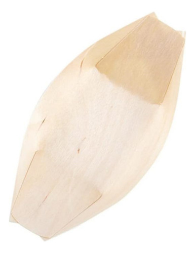 Bandejas De Madeira Para Salgados E Frutas 100pcs - Festas